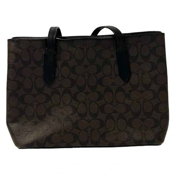 Coach Avenue Brown Carryall in Signature Canvas - Picture 2 of 16